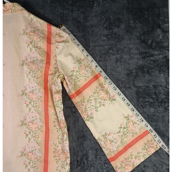 Pepperhill California Top Women Small Pink 70s Cottage Layering - Picture 7 of 10